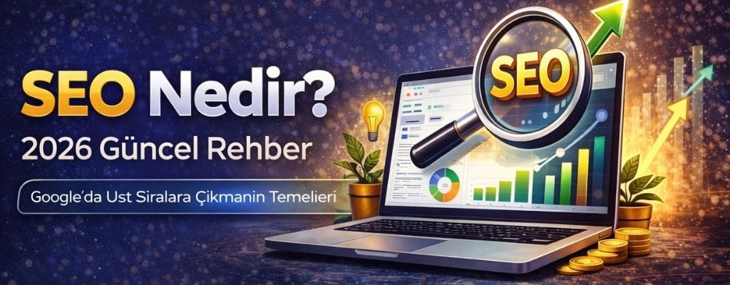 SEO (Arama Motoru Optimizasyonu), web sitelerinin Google’da daha görünür olması için yapılan teknik ve stratejik çalışmaların bütünüdür.