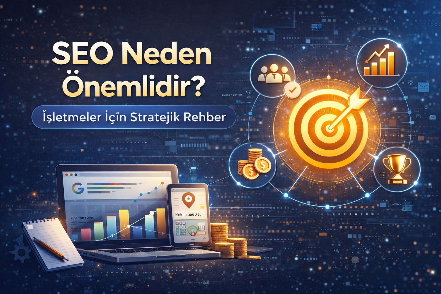 SEO neden önemlidir ve işletmelere nasıl rekabet avantajı sağlar? Organik trafik ve marka otoritesi için kritik detaylar bu rehberde.
