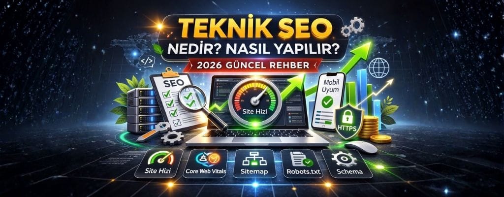 Teknik SEO, bir web sitesinin arama motorları tarafından doğru şekilde taranması (crawl), dizine eklenmesi (index) ve anlaşılması için yapılan altyapı optimizasyonlarının tamamıdır.